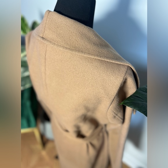 ONLY, Waist Wrap Trench Coat, Tan/Brown, Medium - Picture 10 of 10